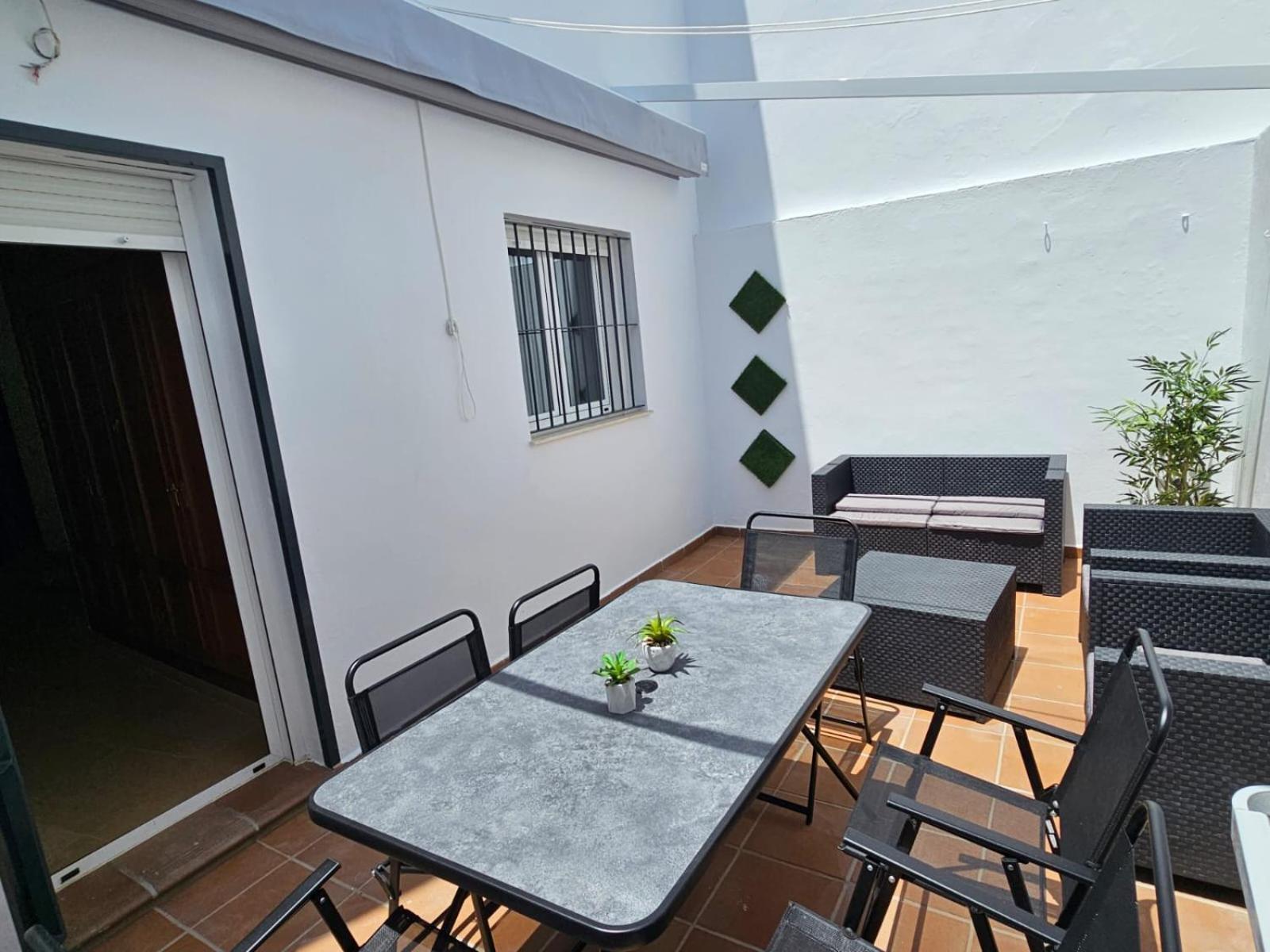 Apartamentos Terraza Chiclana Centro Ciudad Chiclana de la Frontera Bagian luar foto