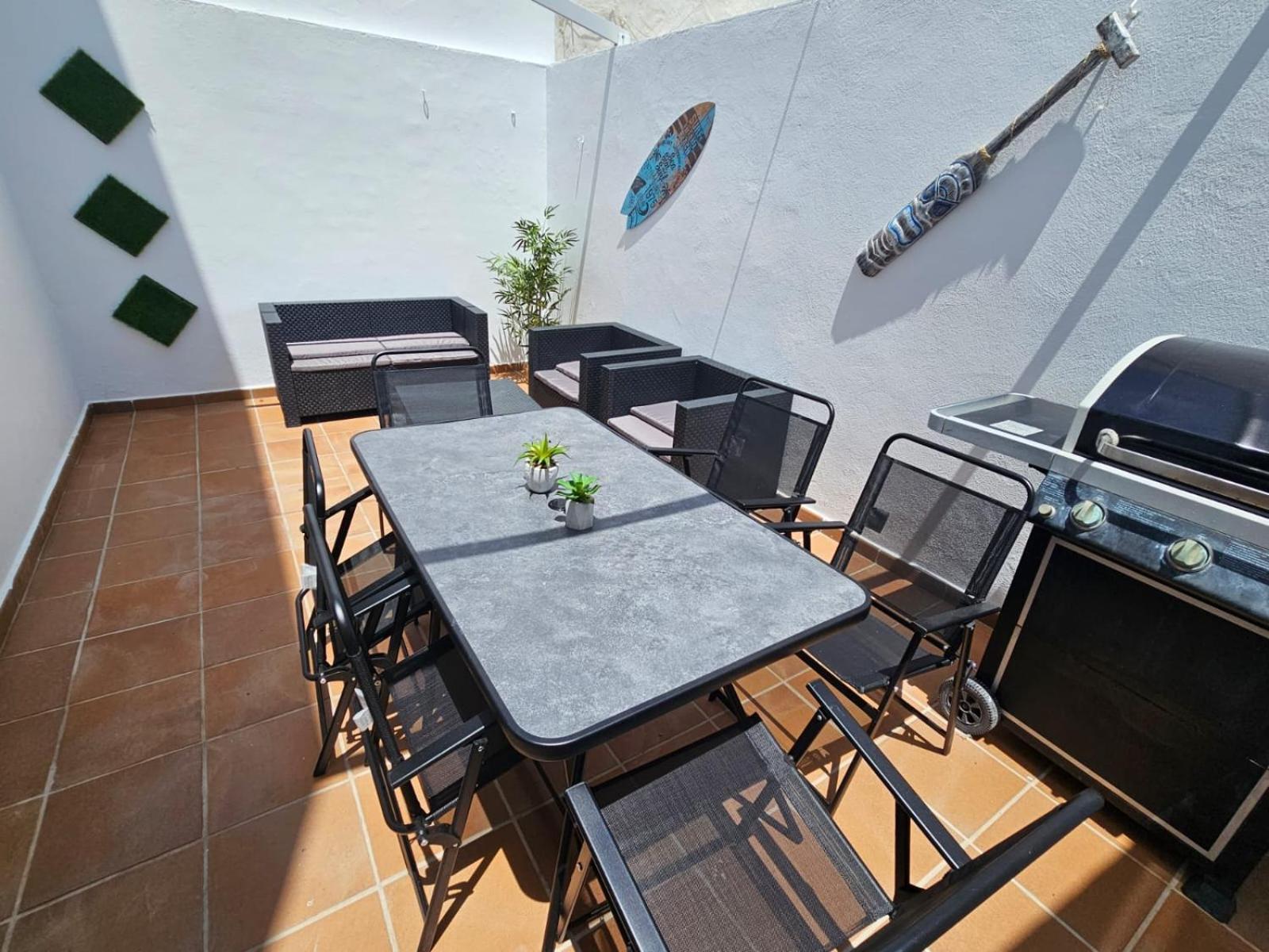 Apartamentos Terraza Chiclana Centro Ciudad Chiclana de la Frontera Bagian luar foto
